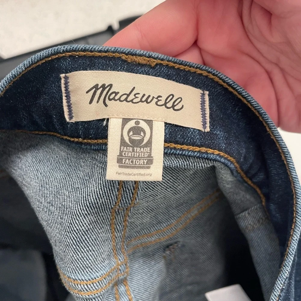 Madewell Women's Deep Indigo Vintage fit Skinny Jeans - Picture 6 of 7